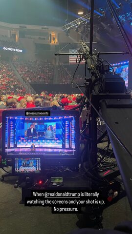 Gwinnett County (Atlanta), Georgia, October 2024 — Turning Point Action, behind the scenes on the Jib shoot.