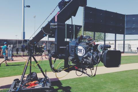2014 Anaheim Angels Spring Training — Jib coverage.