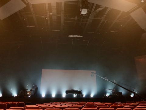 CCV Music, March 2020 — the Jib and a grand piano on set.