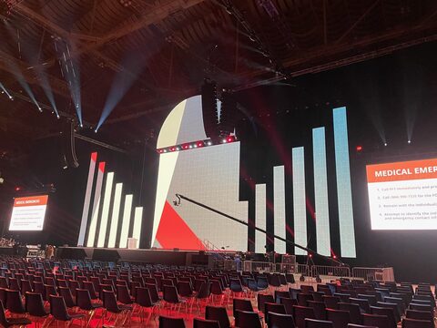 St. Louis, Missouri, January 2024 — Focus Conference, behind the scenes on the Jib shoot.