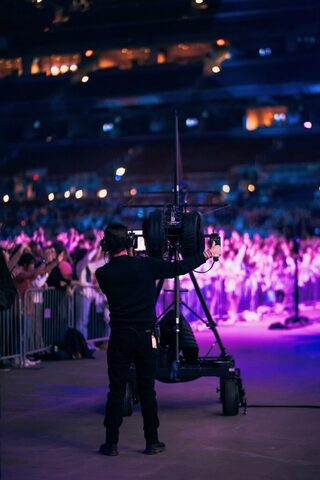 St. Louis, Missouri, January 2024 — Focus Conference, behind the scenes on the Jib shoot.