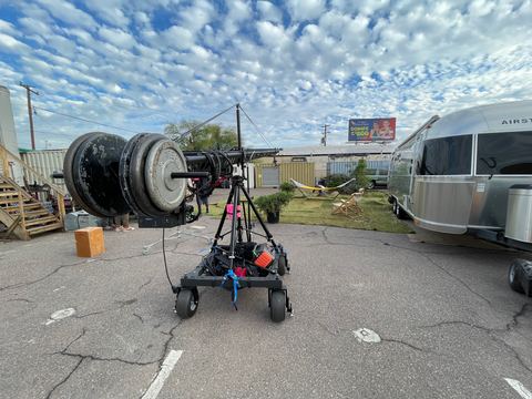 Arizona Lottery commercial, December 2022 — behind the scenes on the Jib and Steadicam shoot.