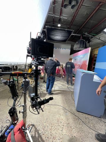 Arizona Lottery commercial, December 2022 — behind the scenes on the Jib and Steadicam shoot.