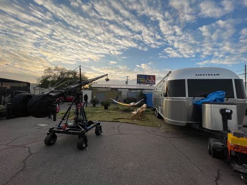 Arizona Lottery commercial, December 2022 — behind the scenes on the Jib and Steadicam shoot.