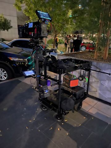 Arizona Lottery commercial, December 2022 — behind the scenes on the Jib and Steadicam shoot.